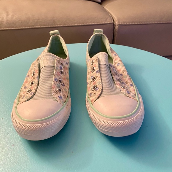 Converse All Star Geometric Slip On Sneakers Size 8 - Picture 12 of 13